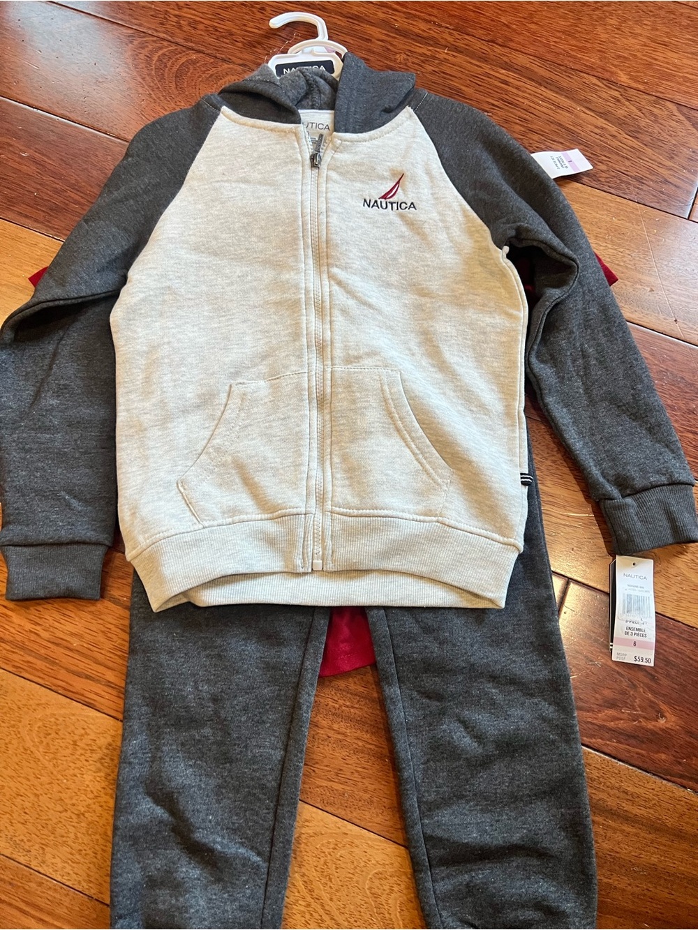 Nautica 3 Piece Set, Boys Size 6, NWT